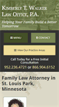 Mobile Screenshot of kwalkerlawoffice.com